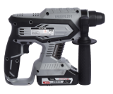 Аккумуляторный перфоратор ИНТЕРСКОЛ ПА-24/18В, 18 В, 2.2 Дж, 5300 уд/мин, с 2 АКБ 2 Ач и ЗУ (579.2.2.70)