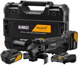 Угловая шлифмашина DEWALT McLaren Limited Edition DCG45MP2T, 18 В, 125 мм, 9000 об/мин, с 2 АКБ 5 Ач и ЗУ, в кейсе TSTAK