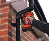 Аккумуляторная ударная дрель-шуруповерт BLACK+DECKER BDCH188N, без аккумулятора и з\у