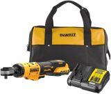 Аккумуляторный угловой гайковерт DEWALT DCF503D1, 12 В, 81.3 Нм, 250 об/мин, с АКБ 2 Ач и ЗУ, в сумке (DCF503D1-QW)