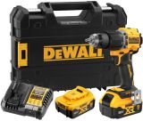 Ударная дрель-шуруповерт DEWALT DCD799P2T, 18 В, 1650 об/мин, 28050 уд/мин, с 2 АКБ 5 Ач и ЗУ, в кейсе TSTAK (DCD799P2T-QW)