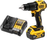 Аккумуляторная дрель-шуруповерт DEWALT DCD709P1, 18 В, 1650 об/мин, 28050 уд/мин, с АКБ 5 Ач и ЗУ (DCD709P1N-XJ)