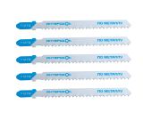 Пилка для лобзика ИНТЕРСКОЛ T-127D, по металлу, 5 шт. (37175.100)