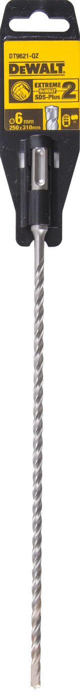 Бур DEWALT EXTREME DT9621, SDS-Plus, 6 x 310 x 250