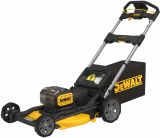 Аккумуляторный набор садовой техники DEWALT, 18 В: газонокосилка DCMWP134 + кусторез DCMHT564 + воздуходувка DCV100, без АКБ без ЗУ