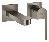 Внешняя часть смесителя для раковины GROHE Plus на 2 отверстия, M-Size, темный графит матовый (29303AL3)