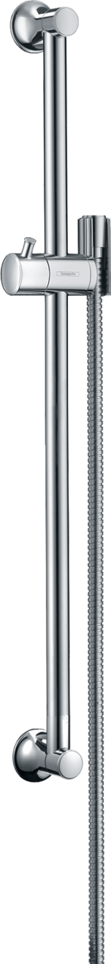 Душевая штанга hansgrohe Unica Classic 65 см со шлангом 27617000, хром