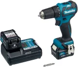 Аккумуляторная дрель-шуруповерт Makita DF332DWME, с 2 АКБ 4 Ач и ЗУ, в кейсе