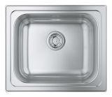 Мойка GROHE K200 60-S, 533 x 458 мм, оборачиваемая с одной чашей, нержавеющая сталь (31719SD0)
