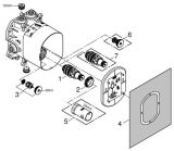 Встраиваемая часть термостата для ванны GROHE Rapido T для Grohtherm Special/Grohtherm F (35500000)