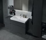 Зеркальный шкаф Geberit Option 75 см, хром, 500.205.00.1