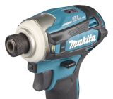 Аккумуляторный ударный шуруповерт Makita LXT, 18 В, 170 Нм, 3400 об/мин, 1/4", без АКБ и ЗУ, в кейсе MakPac, DTD153ZJ