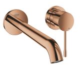 Внешняя часть смесителя для раковины GROHE Essence скрытого монтажа, на 2 отверстия, L-Size, теплый закат глянец (29193DA1)