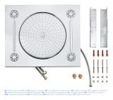 Потолочный душ с 3 режимами, GROHE Rainshower F-Series, хром, (27939001)