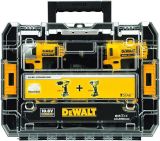 Набор DEWALT: аккумуляторная дрель-шуруповерт DCD710, 10.8 В, и аккумуляторный ударный шуруповерт DCF815, 12 В, без АКБ и ЗУ, в кейсе, DCK211