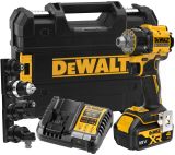 Аккумуляторная дрель-шуруповерт DEWALT DCD803M1T, 18 В, 1650 об/мин, с комплектом насадок, АКБ 4 Ач и ЗУ, в кейсе TSTAK