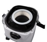 Аккумуляторный строительный пылесос Makita DVC157L, 2x18 В, 15 л, с 2 АКБ 5 Ач, без ЗУ (DUST-KITM12)