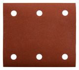 Бумага шлифовальная для шлифмашинок Makita 114х102 мм, K240, цвет красный, 50 шт., P-42488