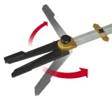 Угольник Т-образный для раскроя гипсокартонных плит складной STANLEY STHT1-05933