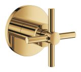 Внешняя часть вентиля GROHE Atrio, крестообразная ручка, холодный рассвет глянец (19069GL3)