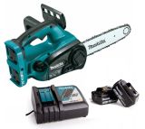 Аккумуляторная цепная пила Makita DUC302RF2, 2x18 В, 30 см, с 2 АКБ 3 Ач и ЗУ