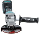 Аккумуляторная угловая шлифмашина Makita GA013GU101, 40 В, 125 мм, 8500 об/мин, с АКБ 4 Ач и ЗУ, в кейсе MakPac