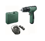 Аккумуляторная ударная дрель-шуруповерт Bosch EasyImpact 1200, АКБ, З/У, кейс, 06039D3104