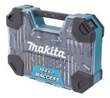 Набор ручного инструмента и оснастки Makita MACCESS E-22604, 104 шт., в кейсe