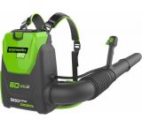 Ранцевый воздуходув, аккумуляторный Greenworks, 60V, бесщеточный, без АКБ и ЗУ, 2402307