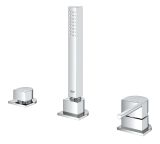 Смеситель для ванны GROHE Plus на 3 отверстия, хром (23845003)