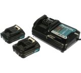 Набор Makita PSK MKP1WY122: 2 АКБ BL1016, Li-Ion, 12 В, 1.5 Ач и зарядное устройство DC10WD, 10.8/12 В, 2 А, в кейсе MakPac, 197644-6