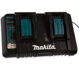 Набор Makita PSK MKP3PG184: 4 АКБ BL1860B, Li-Ion, 18 В, 6 Ач и быстрое двойное ЗУ DC18RD, 7.2-18 В, 2x9 А, в кейсе MakPac, 198094-8