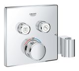 Внешняя часть термостата для душа GROHE Grohtherm SmartControl на 2 потребителя, хром (29125000)