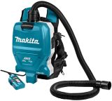 Аккумуляторный ранцевый пылесос Makita DVC265, 2x18 В, 2 л, с 2 АКБ 5 Ач, без ЗУ (DUST-KITM16)