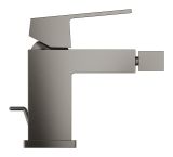 Смеситель для биде GROHE Eurocube с донным клапаном, темный графит матовый (23138AL0)