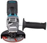 Аккумуляторная угловая шлифмашина Makita GA005GU201, 40 В, 125 мм, 8500 об/мин, с 2 АКБ 4 Ач и ЗУ, в кейсе MakPac