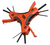 Набор из 9 шестигранных торцевых ключей BLACK+DECKER BDHT0-71628