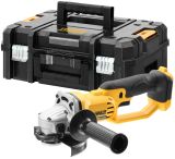Аккумуляторная угловая шлифмашина DEWALT DCG412NT, 18 В, 125 мм, 7000 об/мин, без АКБ и ЗУ, в кейсе TSTAK (DCG412NT-XJ)