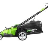 Аккумуляторная газонокосилка Greenworks TwinForce, 40 В, 49 см, 60 л, без АКБ и ЗУ, 2500207