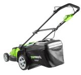 Аккумуляторная газонокосилка Greenworks TwinForce, 40 В, 49 см, 60 л, без АКБ и ЗУ, 2500207