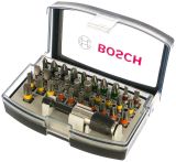 Набор бит Bosch Extra Hard с цветовой кодировкой, 32 шт. (2.607.017.319)