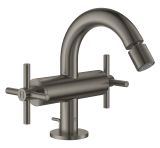 Смеситель для биде GROHE Atrio двухвентильный, темный графит матовый (24027AL3)