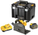 Аккумуляторная дисковая пила DEWALT DCS520T2, 54 В, 165 мм, 4200 об/мин, с 2 АКБ 2 Ач и ЗУ, в кейсе TSTAK (DCS520T2-QW)