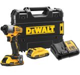 Аккумуляторный шуруповерт DEWALT DCF840D2T, 18 В, 192 Нм, 4200 уд/мин, с 2 АКБ 2 Ач и ЗУ, в кейсе TSTAK (DCF840D2T-QW)