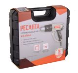 Фен строительный Ресанта ФЭ-2000К, 2000 Вт, 500 л/мин, в кейсе, 75/2/1