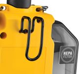 Аккумуляторный строительный пылесос DEWALT DWH161P1, 18 В, 0.21 л, с АКБ 5 Ач и ЗУ (DWH161P1N-XJ)