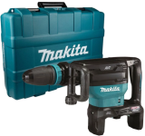 Аккумуляторный отбойный молоток Makita HM002GZ03, 2x40 В, 20.9 Дж, 1900 уд/мин, без АКБ и ЗУ, в кейсе