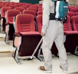 Аккумуляторный ранцевый пылесос Makita DVC261, 2х18 В, 2 л, с 2 АКБ 5 Ач, без ЗУ (DUST-KITM15)