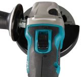 Угловая шлифмашина Makita DGA504RT, 18 В, 125 мм, 8500 об/мин, с АКБ 5 Ач и ЗУ, в кейсе
