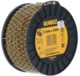 Леска для триммера DEWALT DT20906, витой квадрат, 2.7 мм, 243 м (DT20906-QZ)